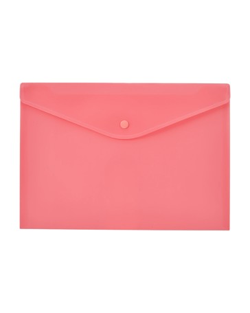 Anko A4 Document Wallet - Melon