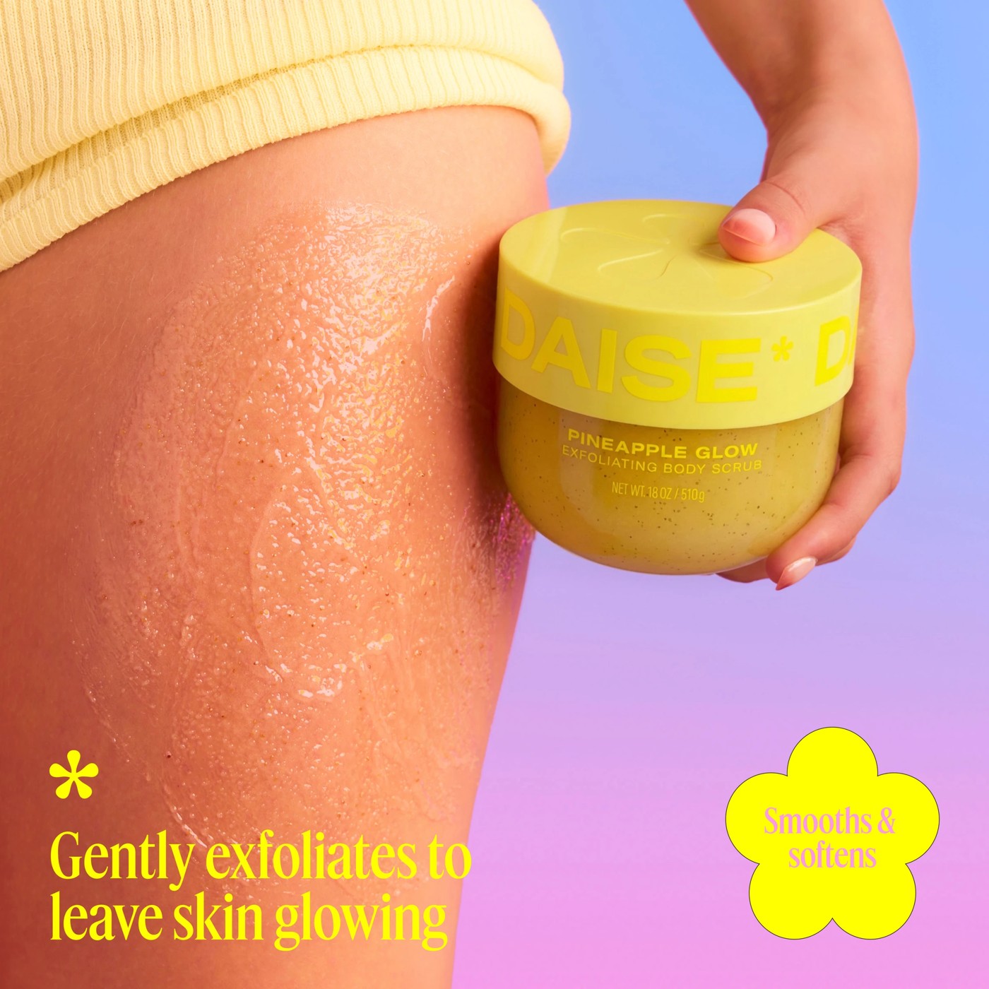 DAISE Exfoliating Body Scrub 510g - Pineapple Glow 3 of 6