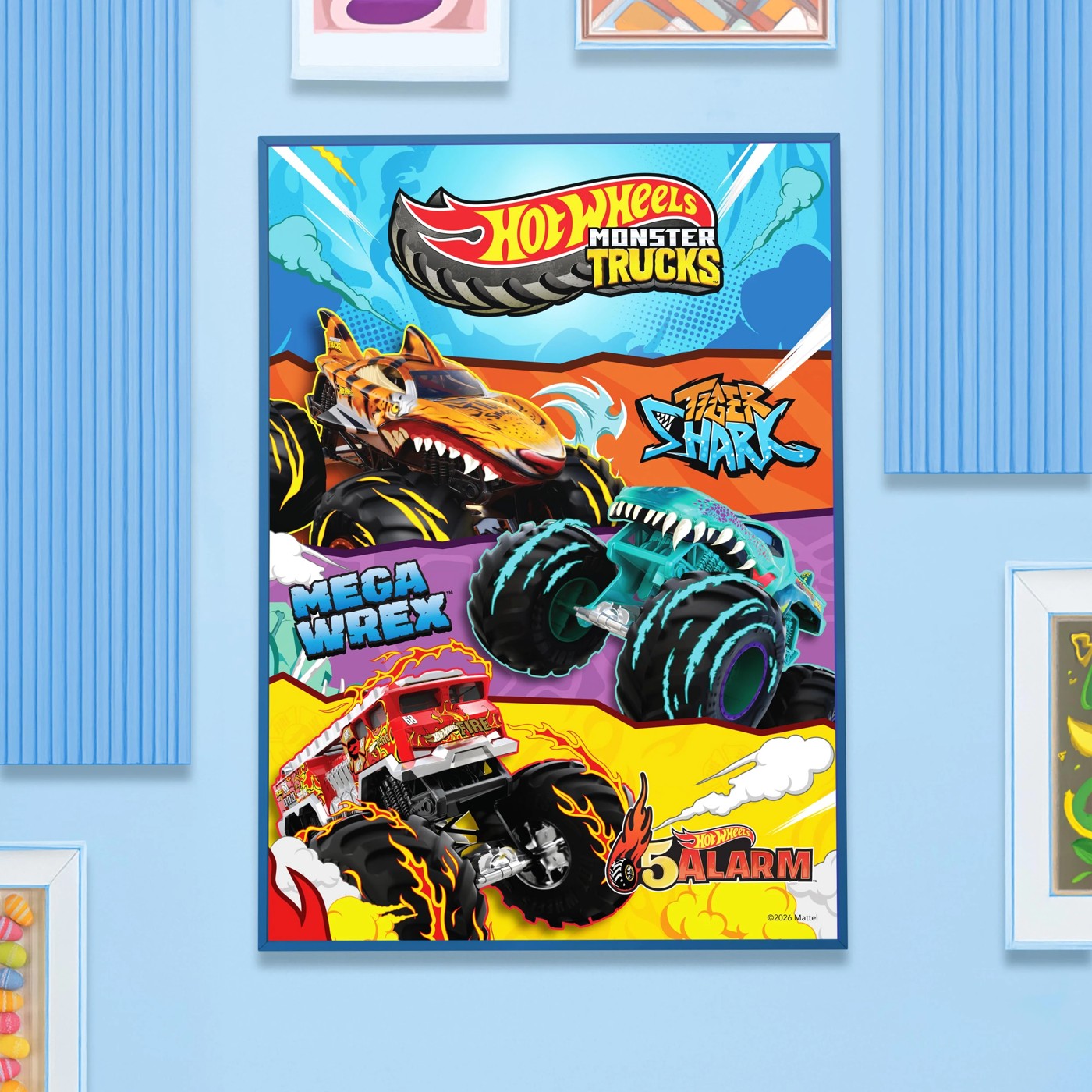 Kaleidoscope: Hot Wheels Monster Trucks Colouring and Activity Kit - Book 3 of 5