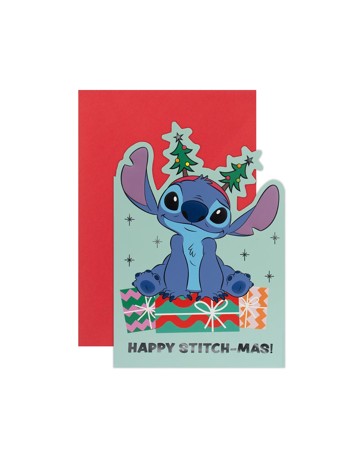 Hallmark Christmas Card - Stitch