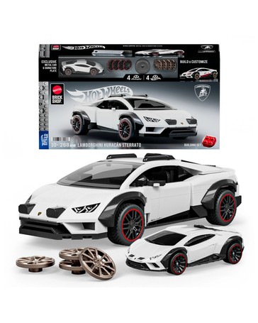 Hot Wheels Lamborghini Huracan Sterrato Building Toy Kit