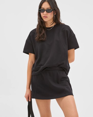 Active Australian Cotton Blend Knit Skirt