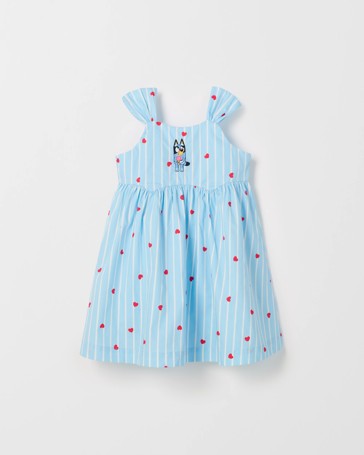 Bluey Australian Cotton Sleeveless Dress