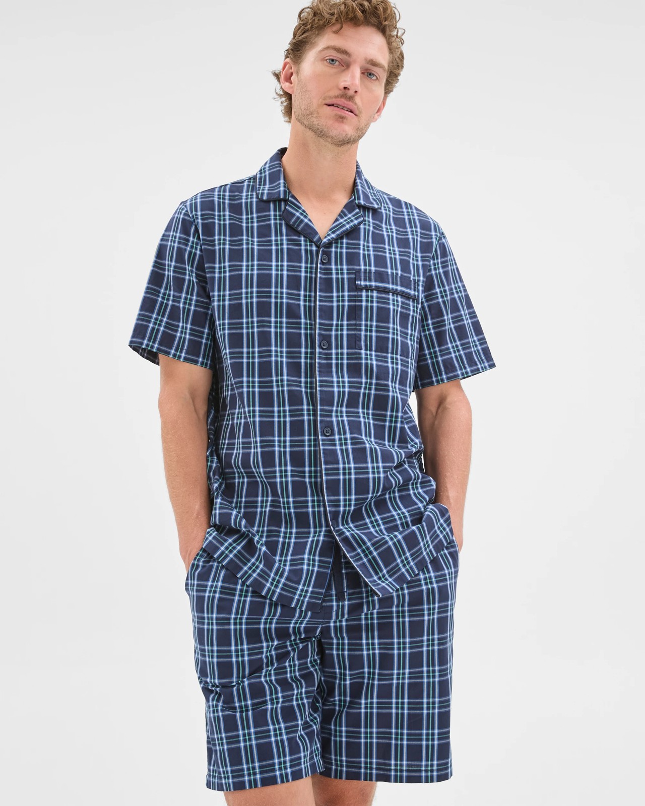 Maxx Woven Poplin Pyjama Set 2 of 5