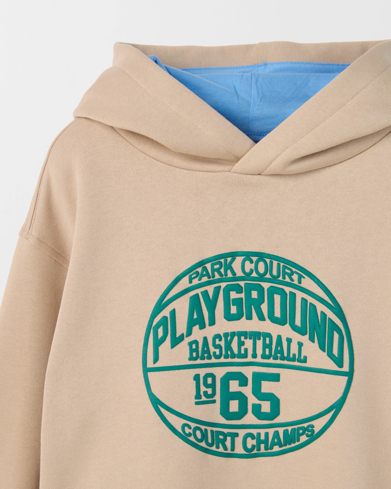 Australian Cotton Print Hoodie - Neutral 2 of 3