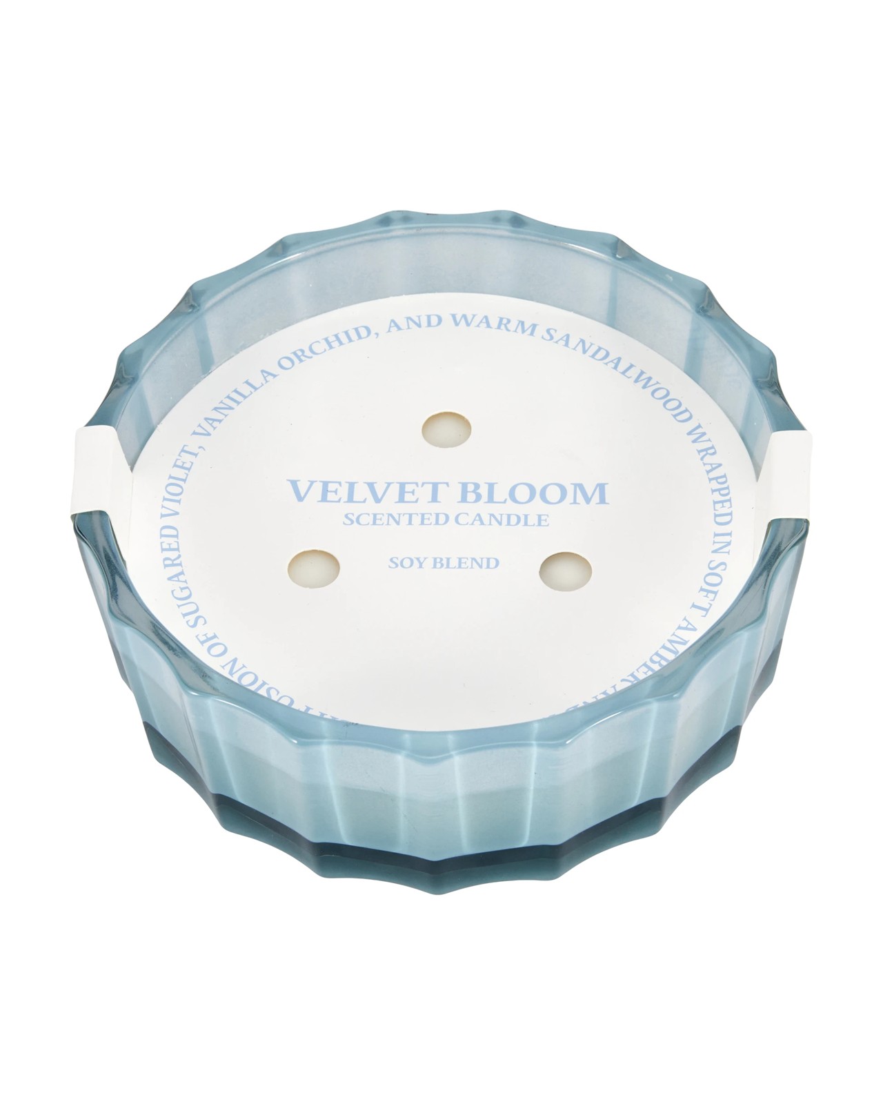 Anko XL Velvet Bloom Glass Candle 4 of 5
