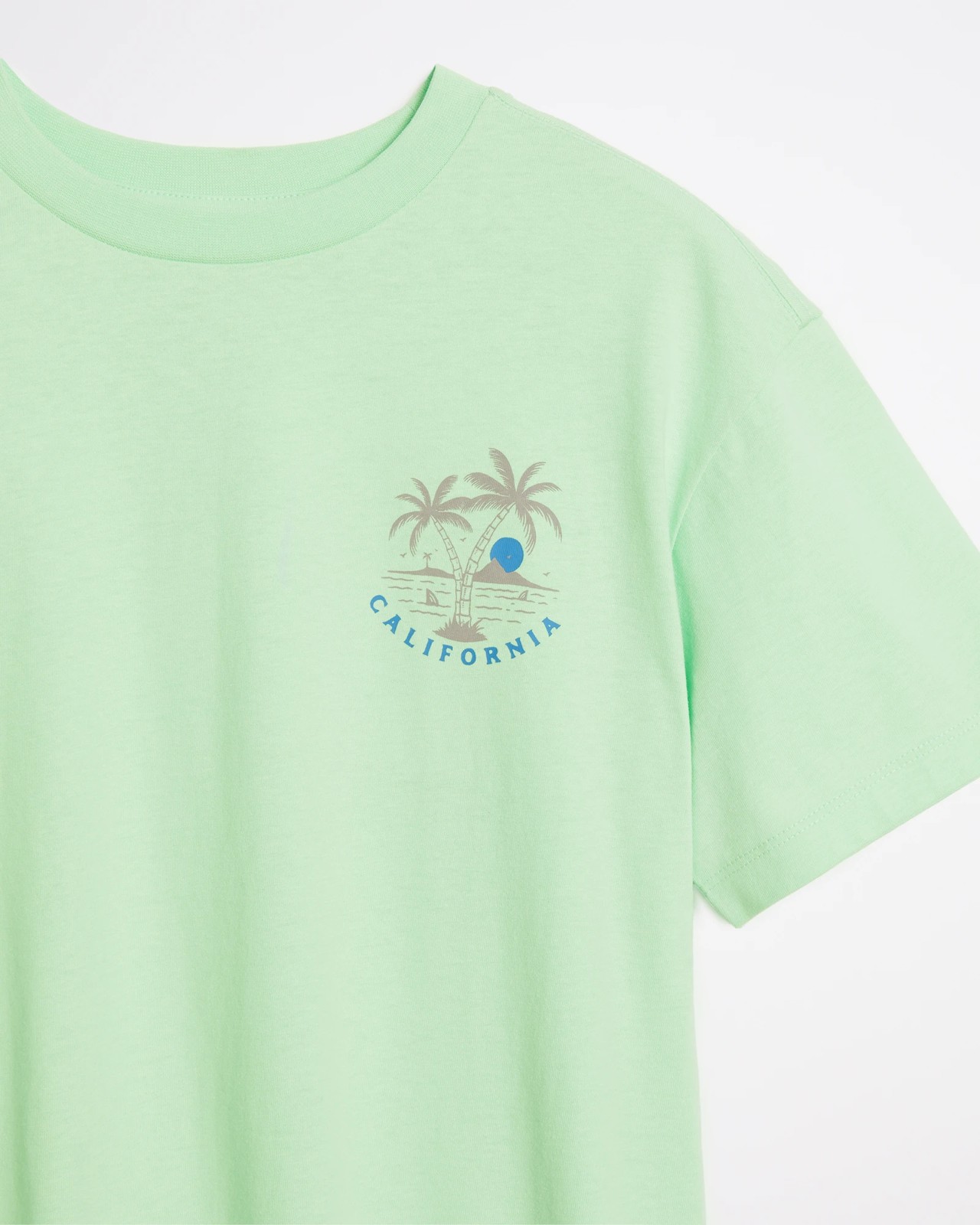 Mint green 2024 california t shirt