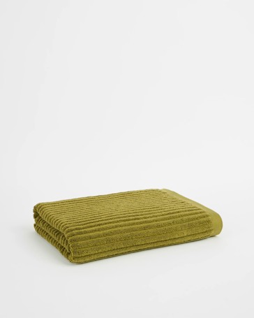 Dylan Australian Cotton Rib Bath Sheet