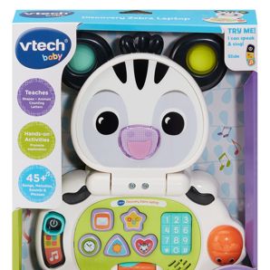 VTech Baby Discovery Zebra Laptop product image