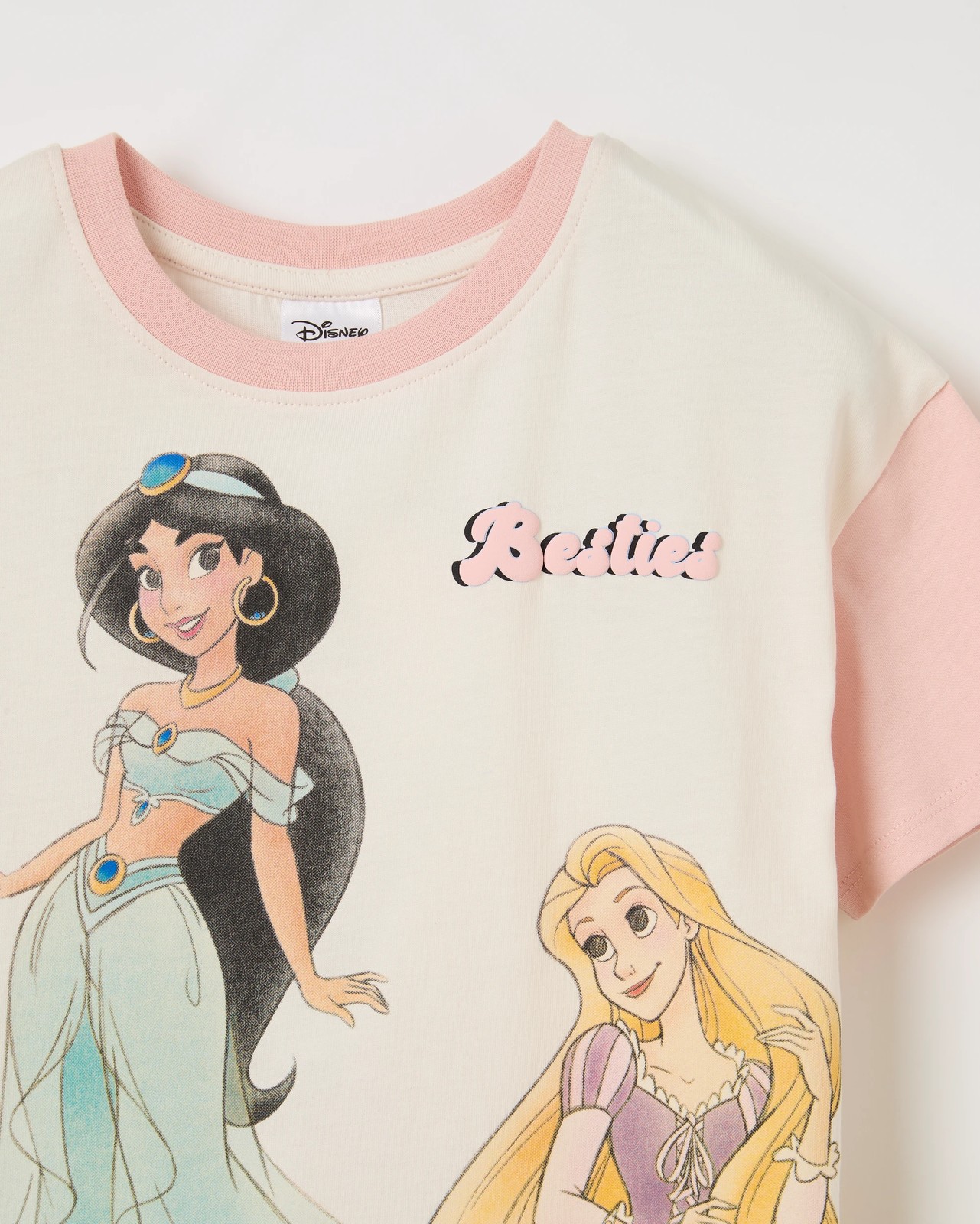 Licensed Disney Australian Cotton T-Shirt - Princess Placement Multi 2 of 3