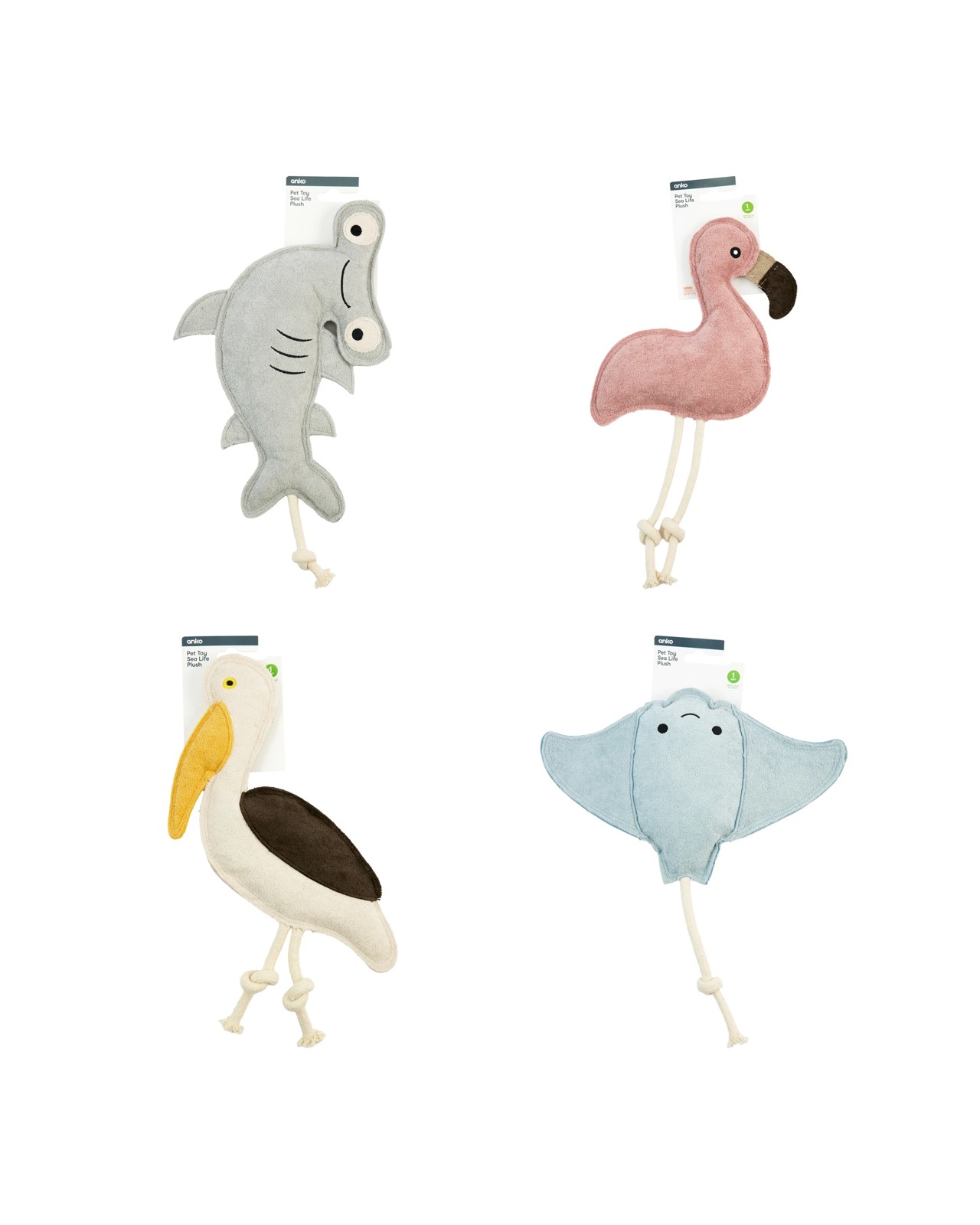 Anko Sea Life Plush Toy - Assorted 3 of 3
