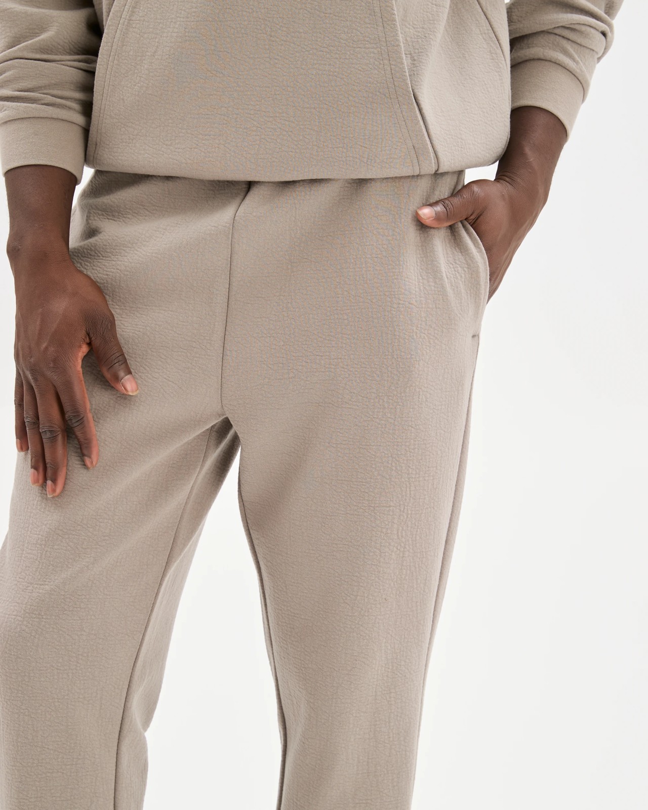 Active Textured Full Length Trackpants - Fog 5 of 5