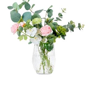 Anko Textured Clear Glass Vase product image
