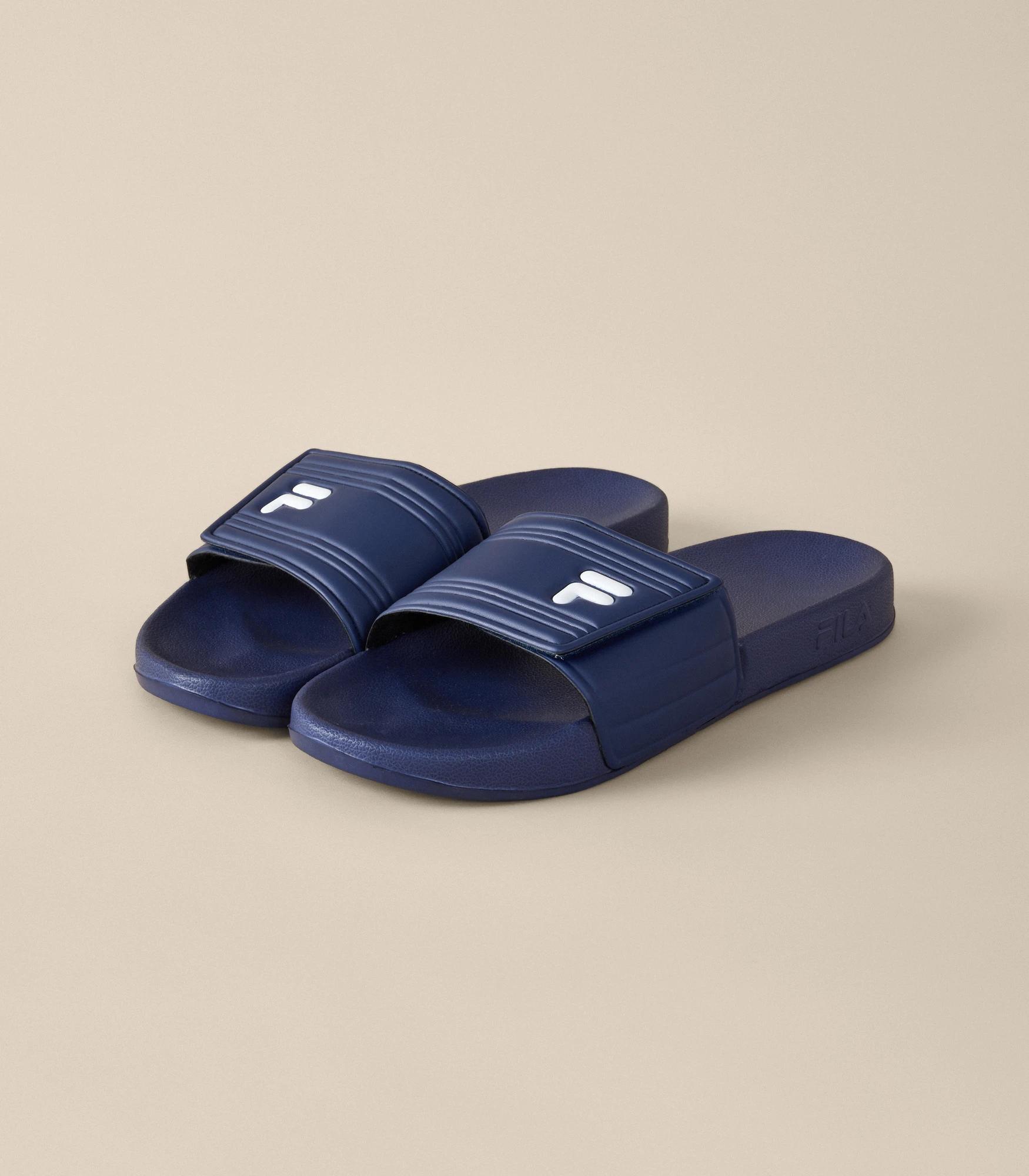 Fila sandals blue on sale