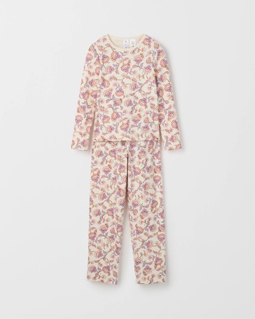 Australian Cotton Older Girls Rib Pyjama Set