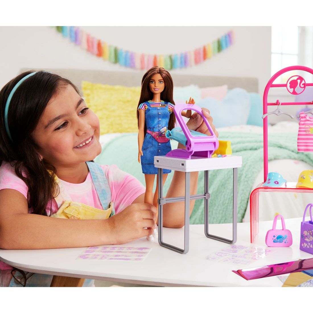 Barbie Make & Sell Boutique Playset Target Australia