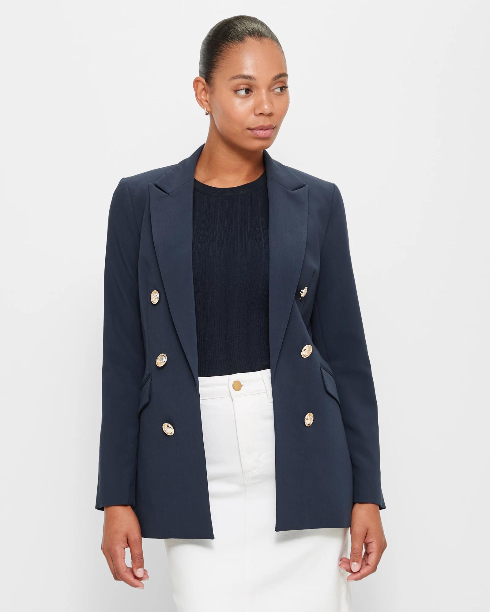 Womens navy 2025 blazer australia