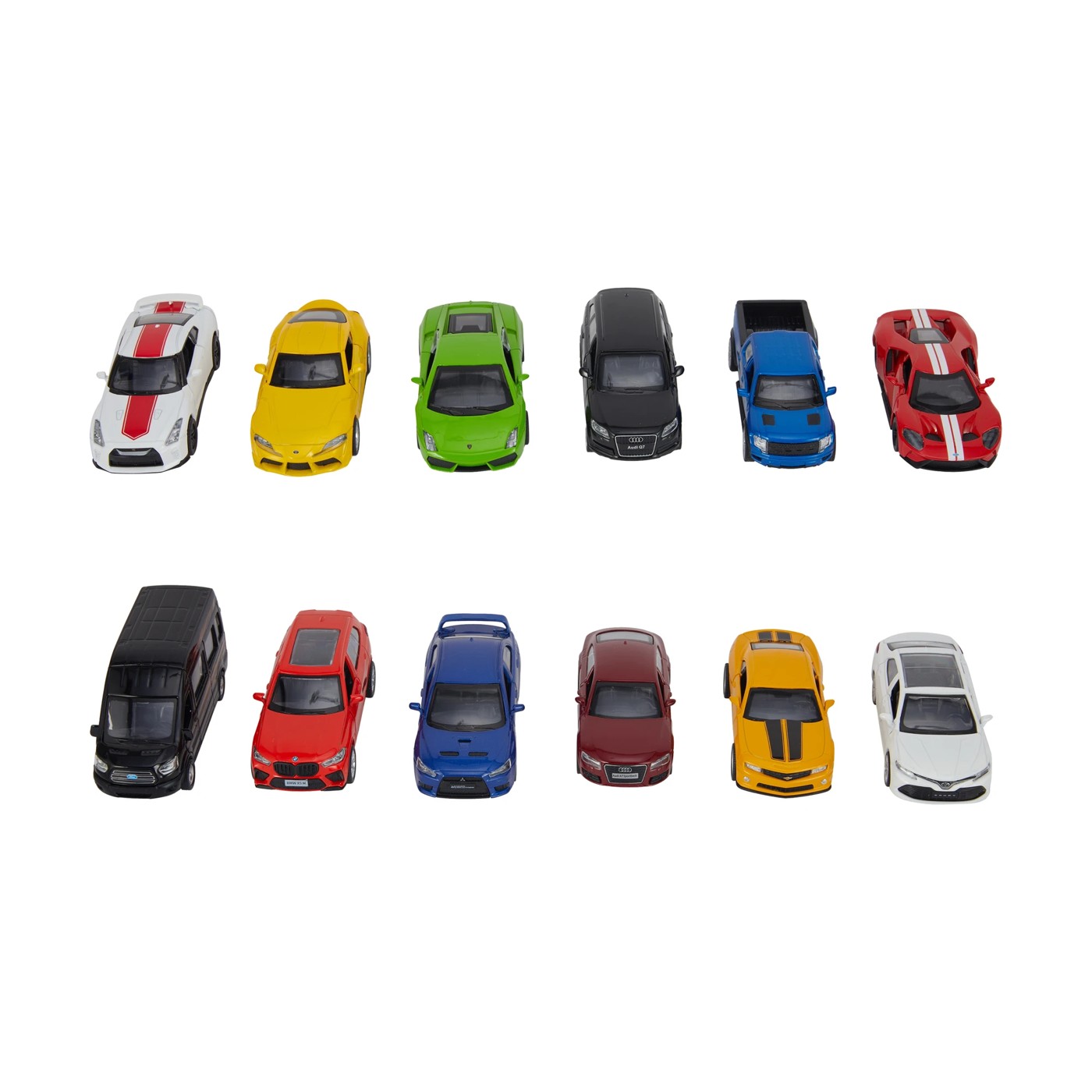 Metal Speed Zone (MSZ) Die Cast Metal Street Series Scale Model Car - Assorted 3 of 6
