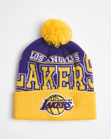 Kids Licensed LA Lakers Beanie