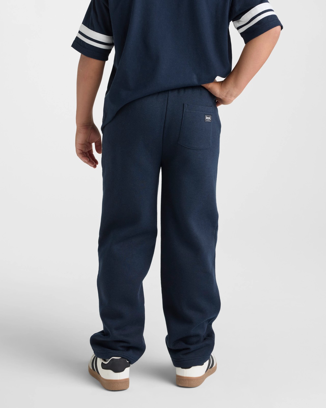 Lonsdale London Boys Retro Sport Trackpants - Navy 2 of 5