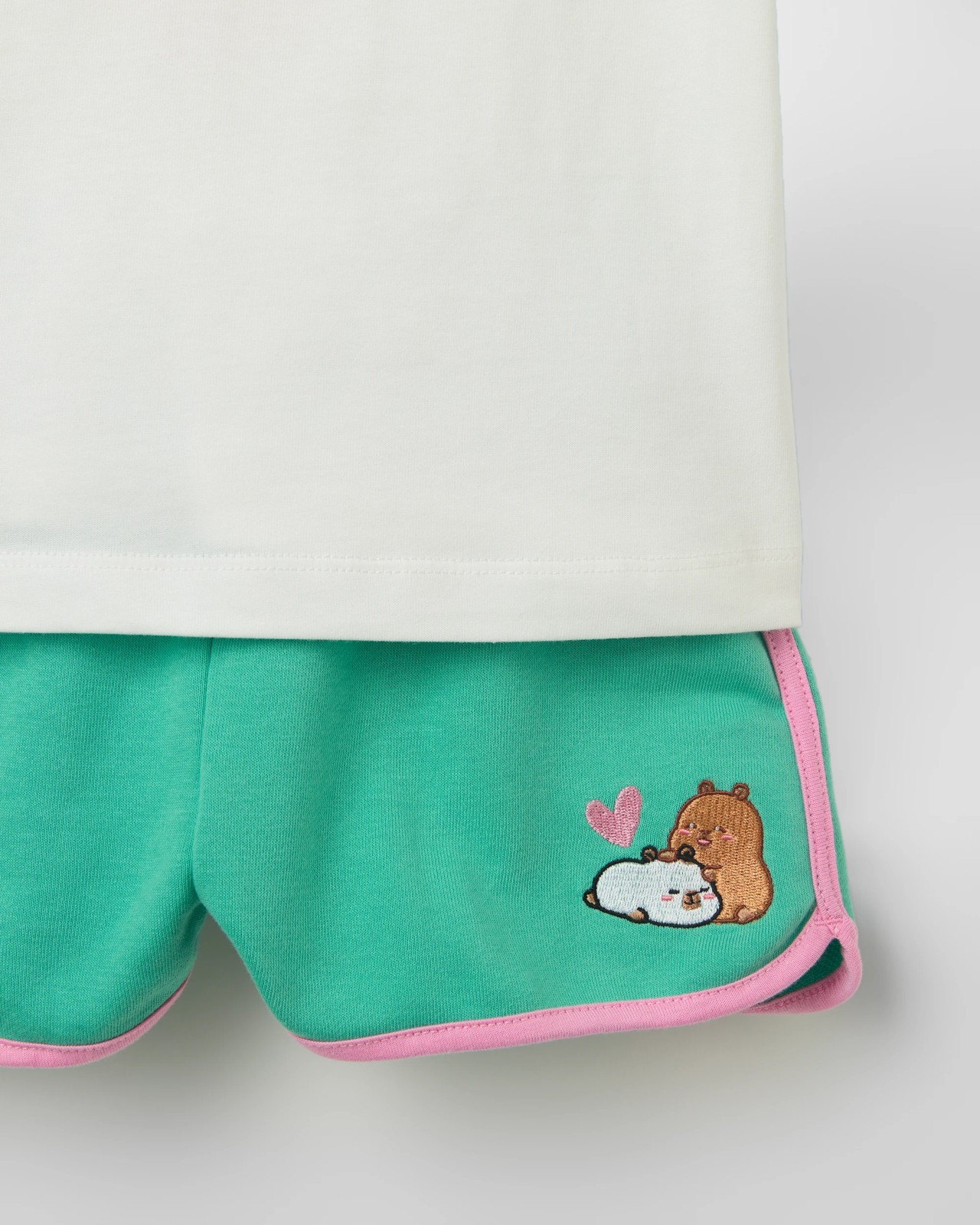 CapyFun Australian Cotton T-Shirt and Shorts Set 3 of 4