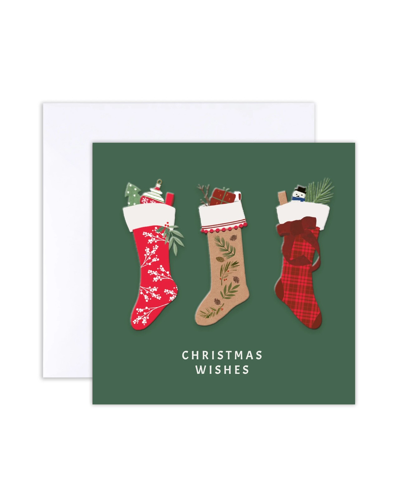 8 Pack Hallmark Boxed Christmas Cards - Ornaments and Stockings 2 of 5