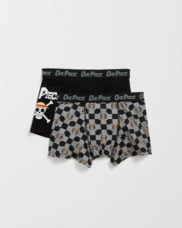 Licensed One Piece Cotton 2 Pack Older Boys Trunks