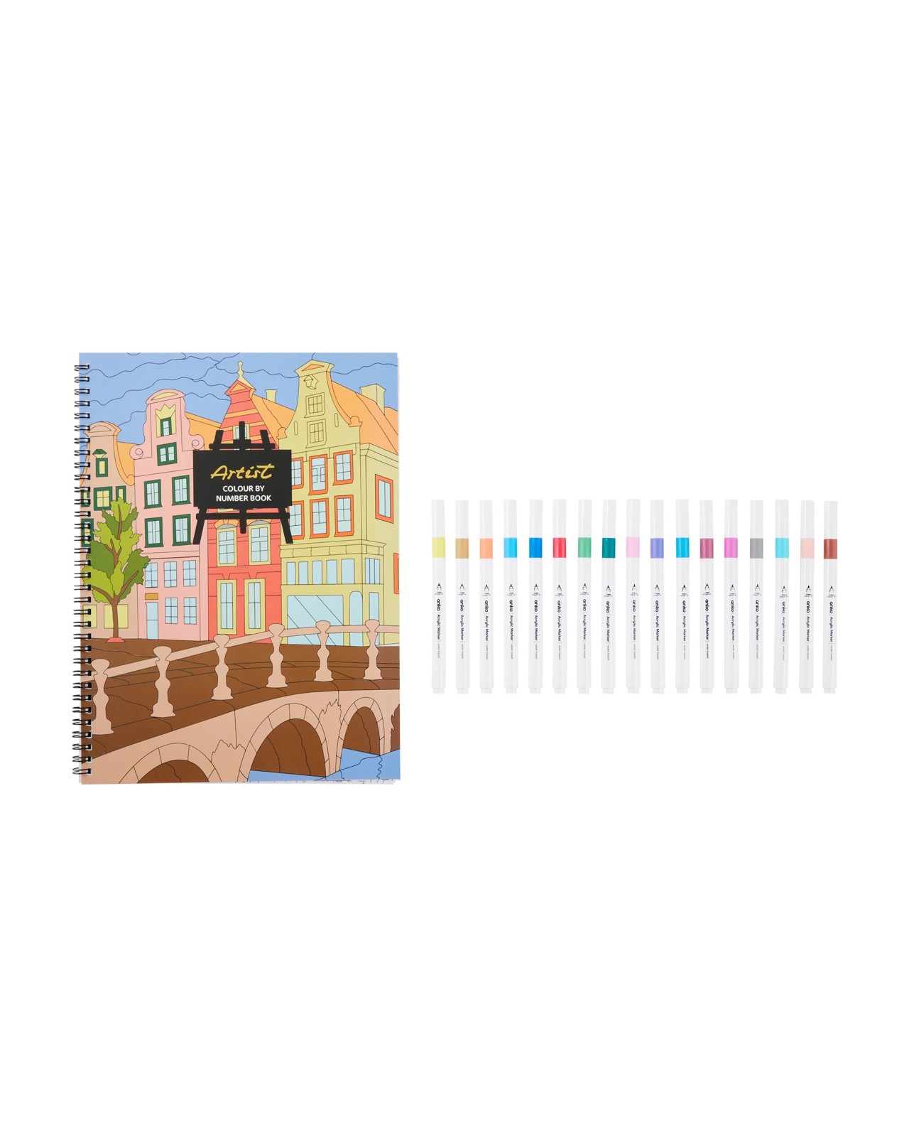 Anko Colour by Number Set - Landscapes 2 of 5
