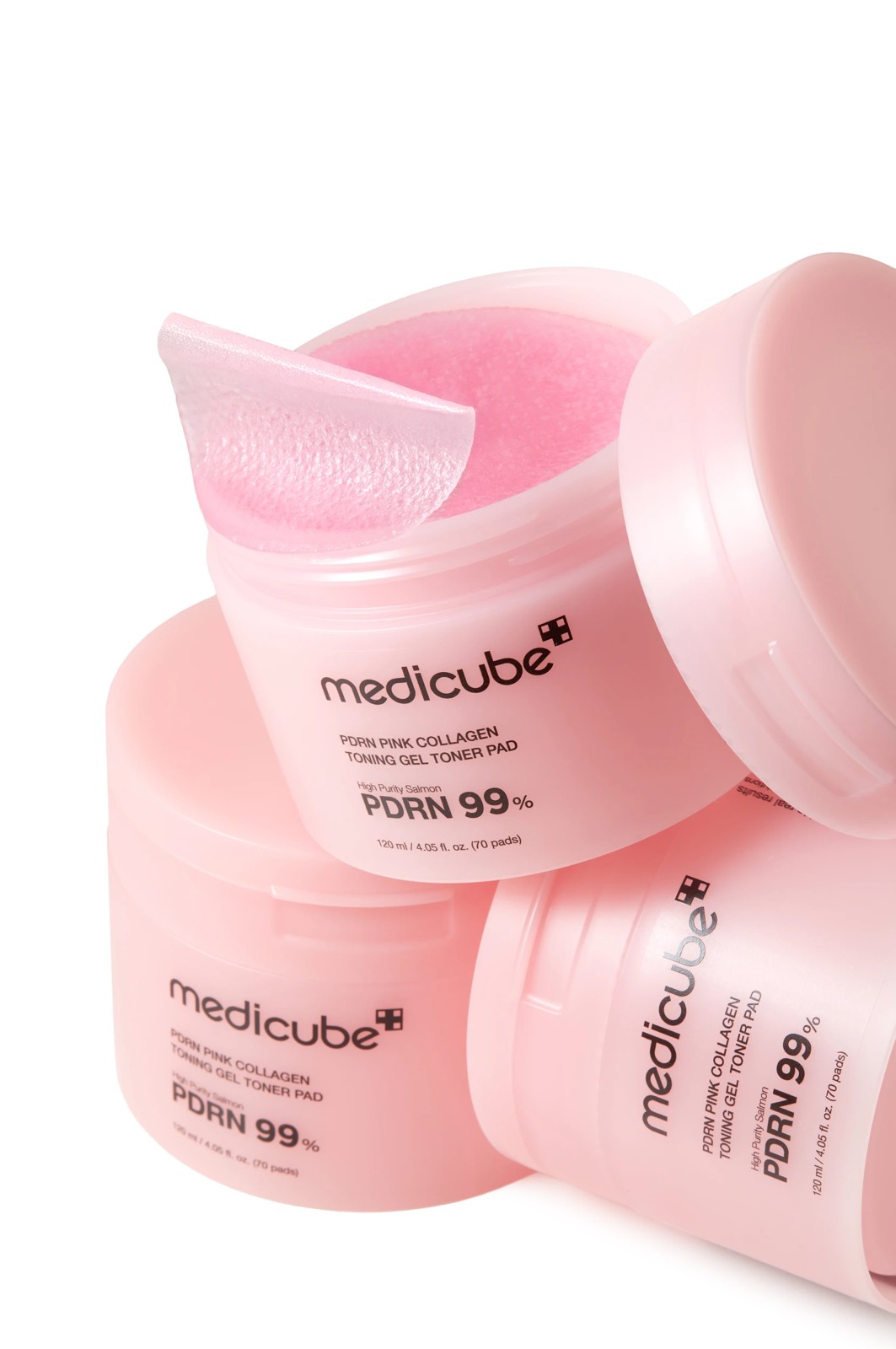Medicube PDRN Pink Collagen Toning Gel Toner Pad 120ml 5 of 5