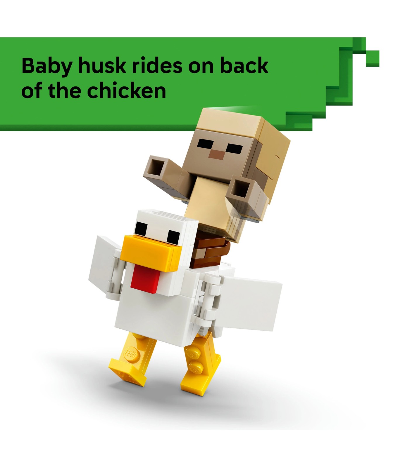 LEGO® Minecraft Chicken Jockey Desert Attack 21592 3 of 5