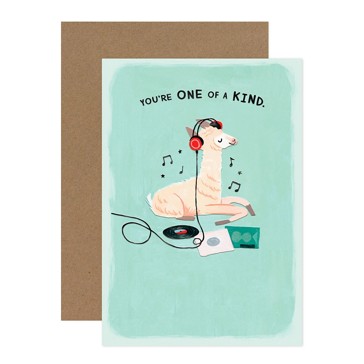 Connections from Hallmark Birthday Card - Llama