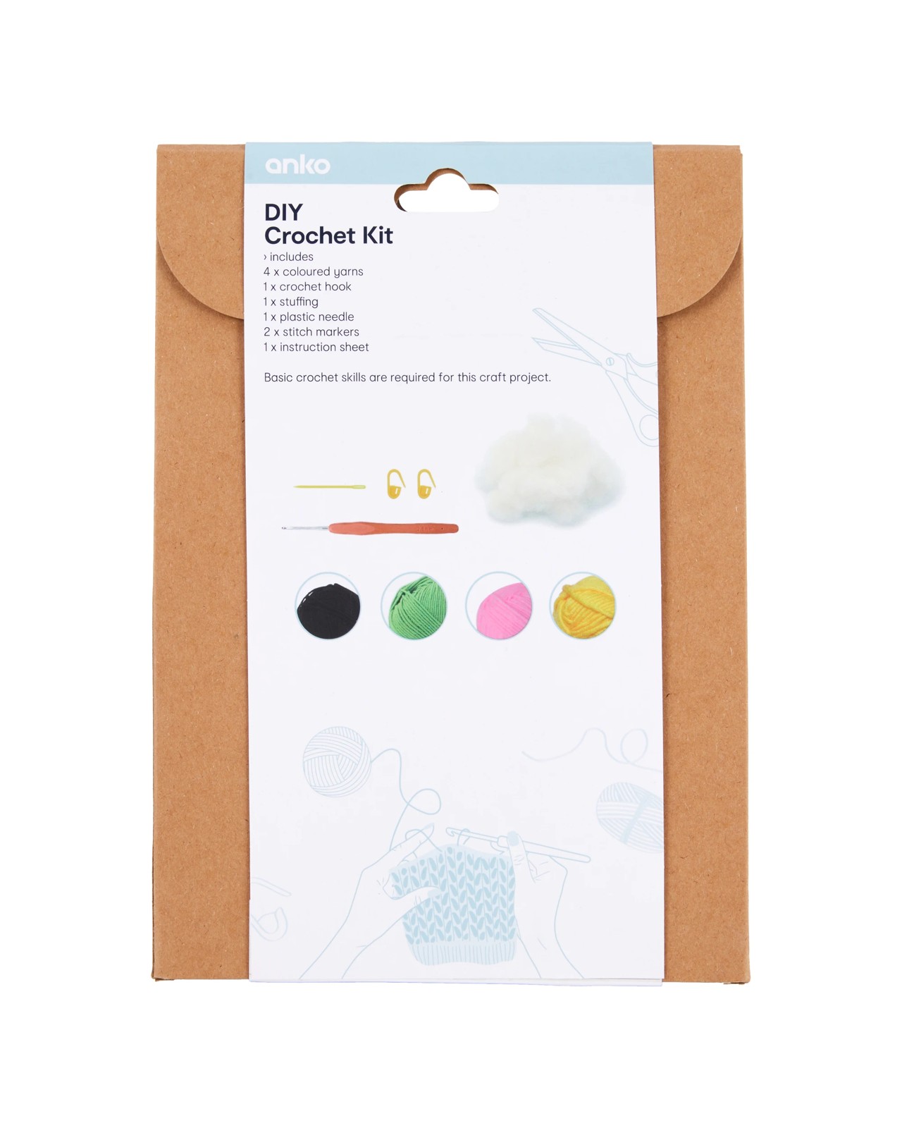 Anko DIY Crochet Kit - Bird 3 of 3