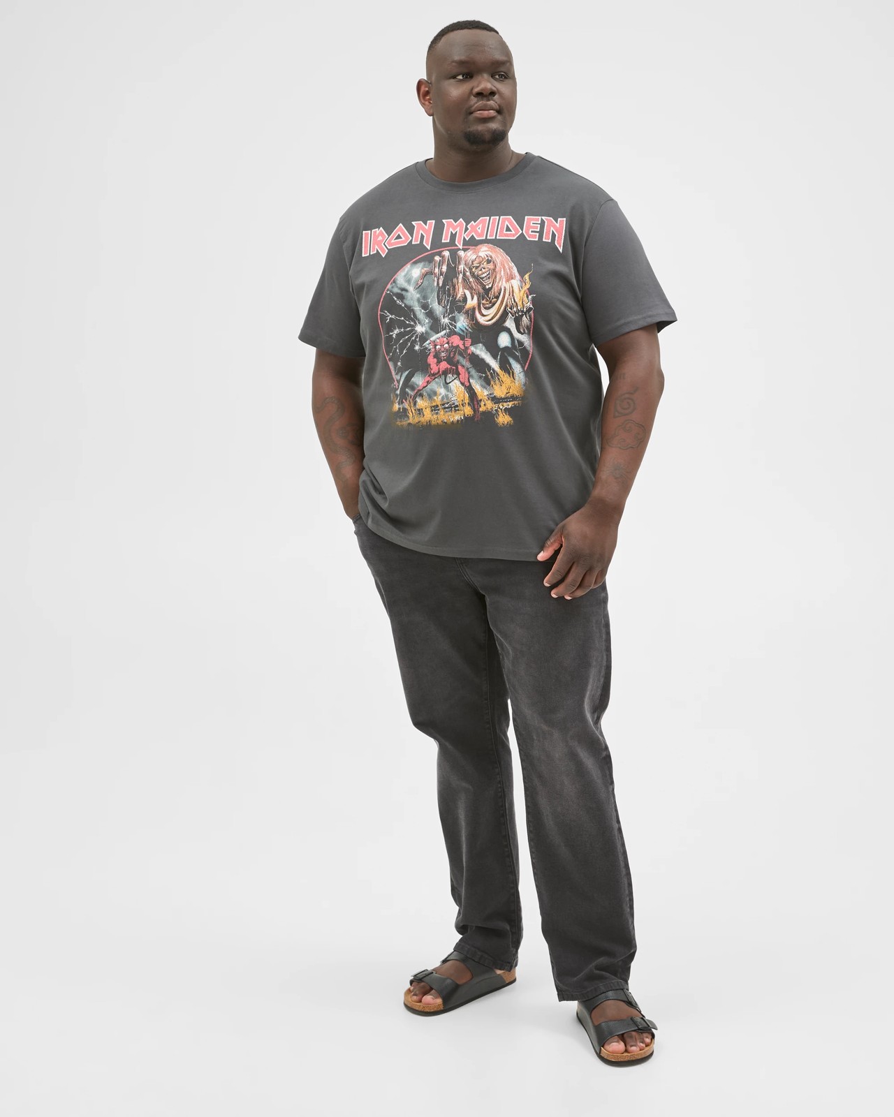 Licensed Iron Maiden Plus Size Australian Cotton T-Shirt 2 of 6