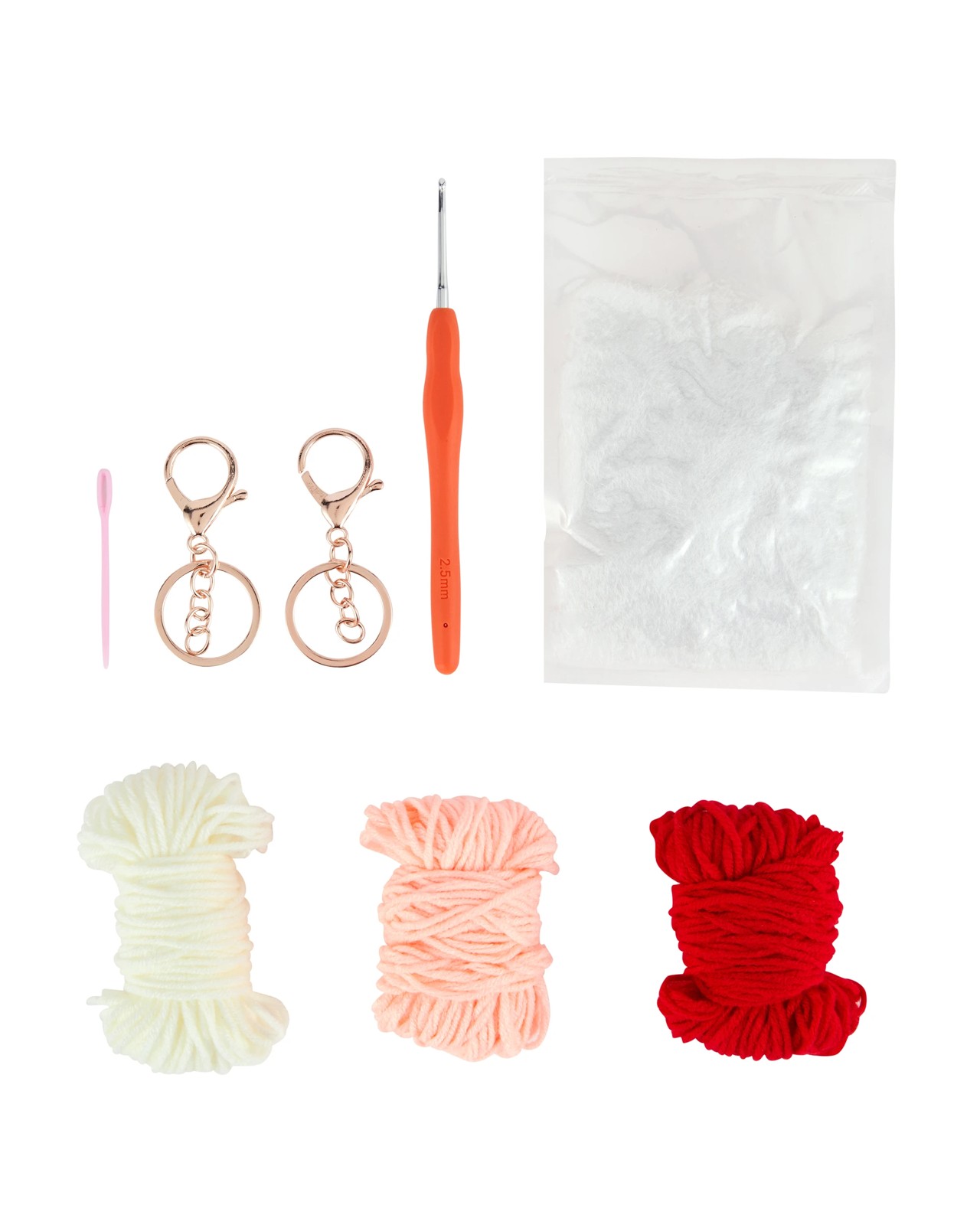 Anko DIY Crochet Keyring Kit 2 of 3