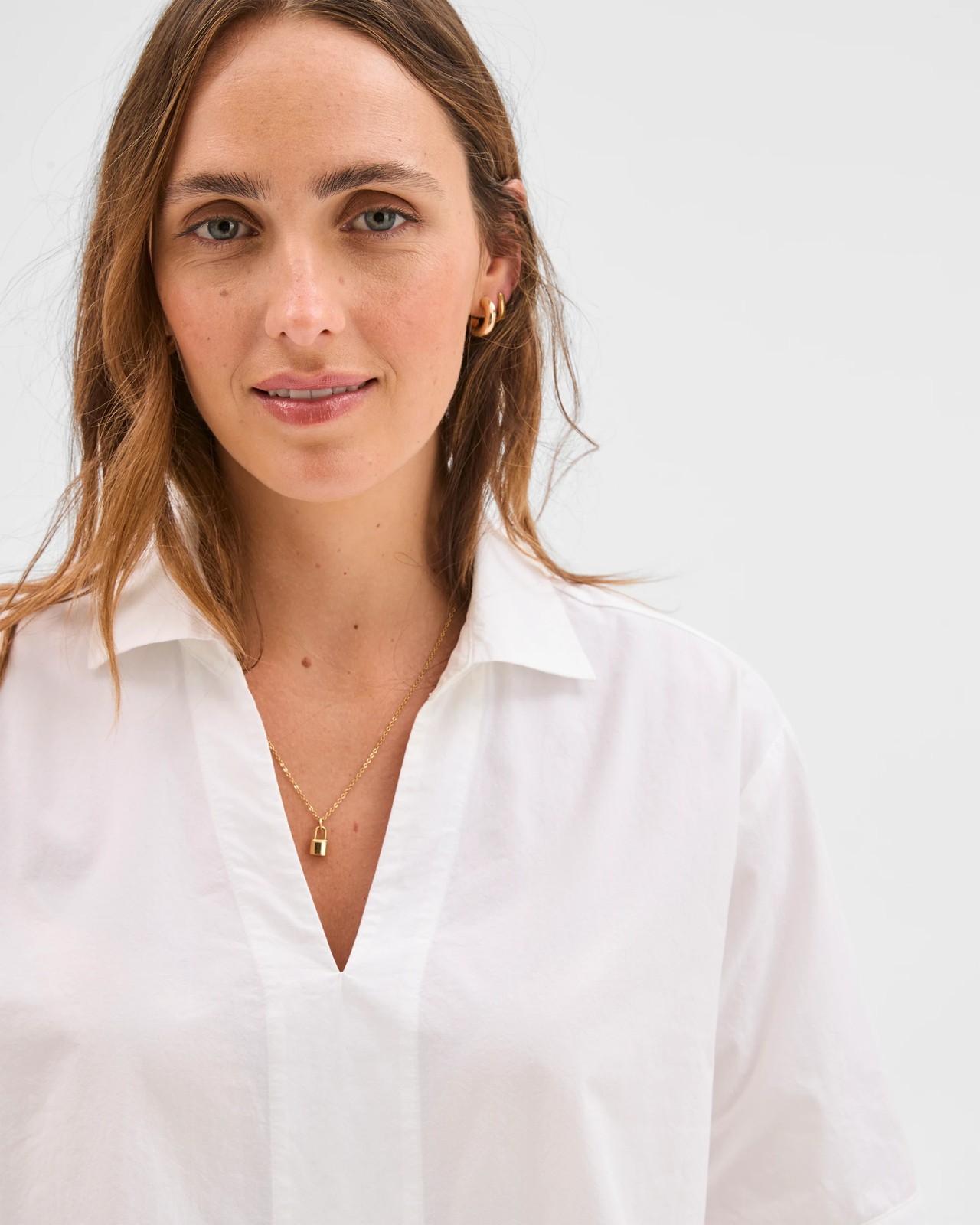 Australian Cotton Short Sleeve Popover Tunic 5 of 6