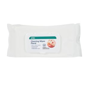Anko 120 Pack Cleaning Wipes, Floral product image