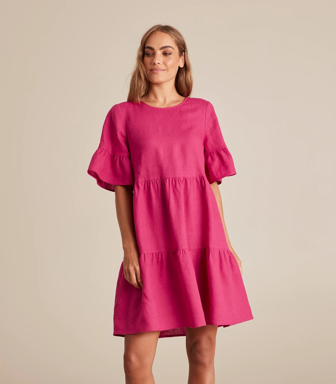 Target deals linen dress