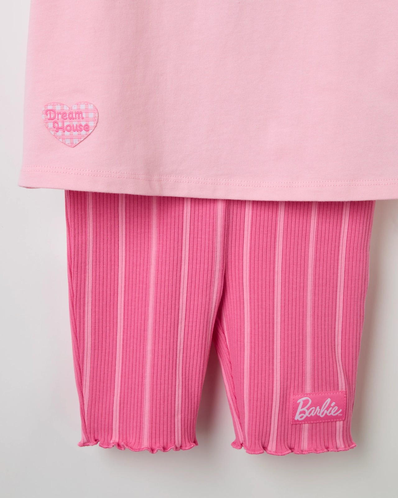 Barbie Australian Cotton T-Shirt & Bike Shorts Set 4 of 4