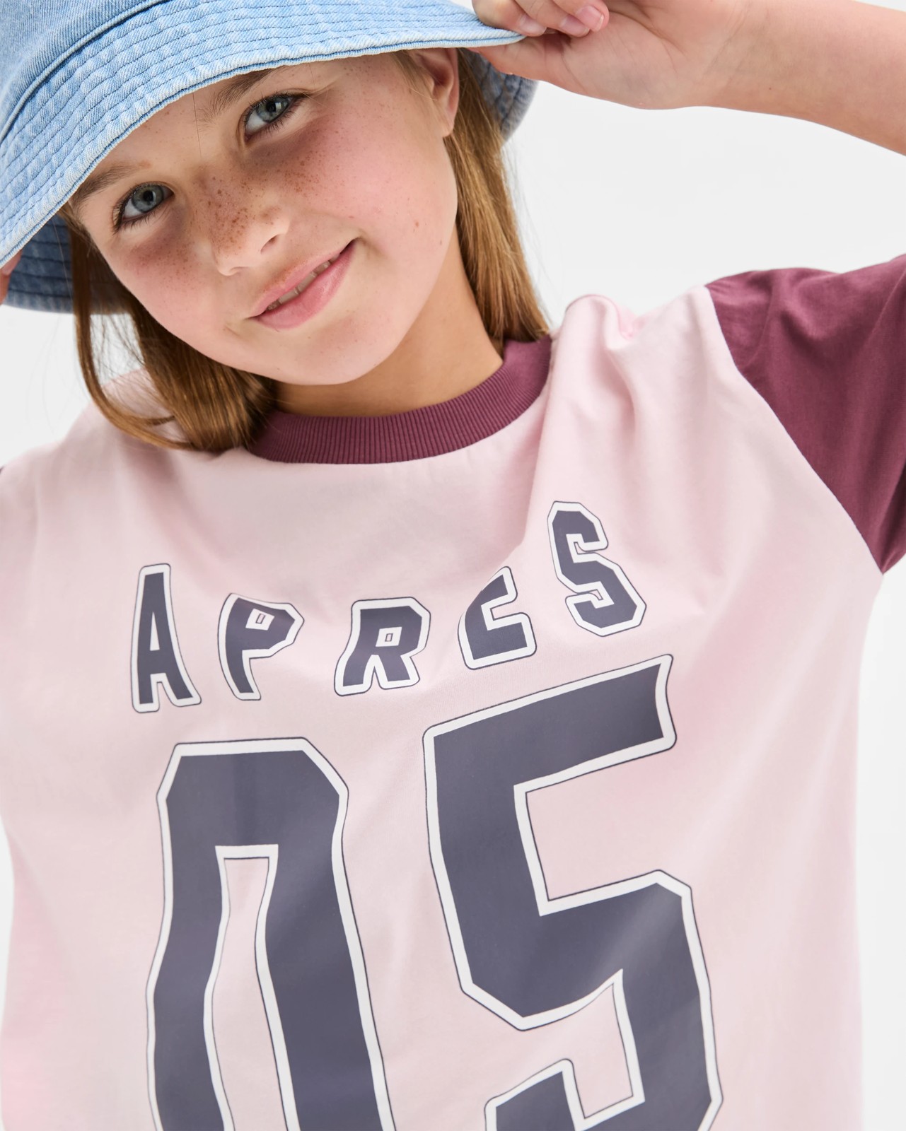 Australian Cotton Longline Print T-Shirt - Pink 2 of 6