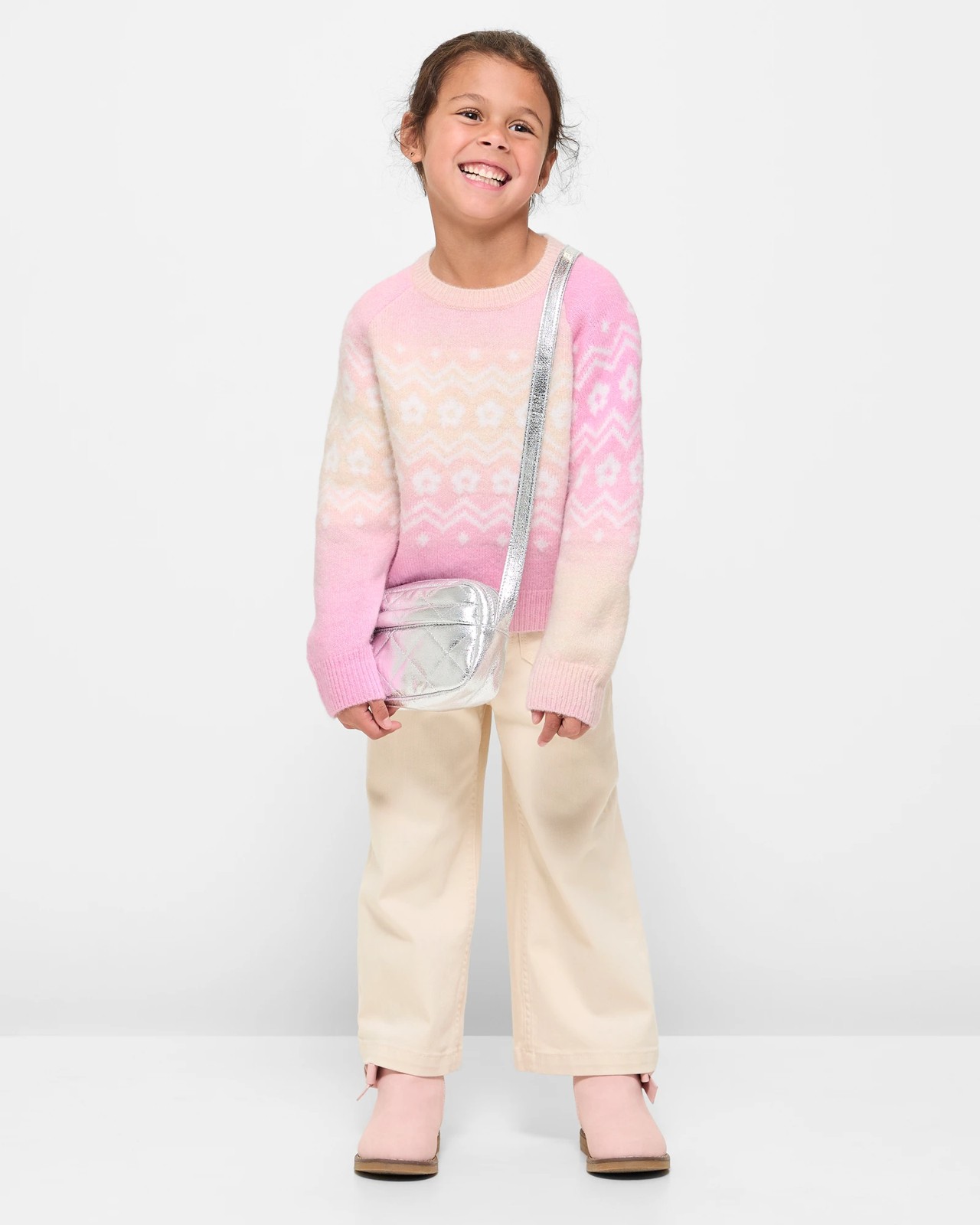 Print Knit Jumper Target Australia