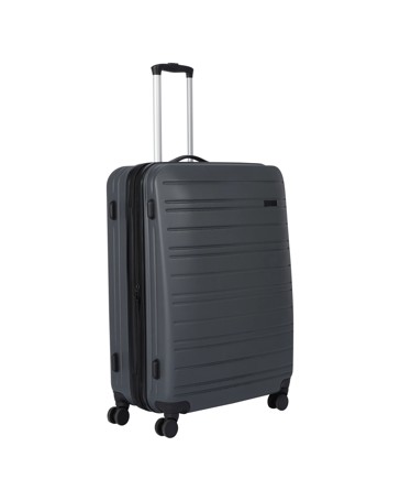 Anko 8 Wheels Hard Case - Charcoal