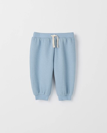 Baby Organic Cotton Quilted Fleece Trackpants