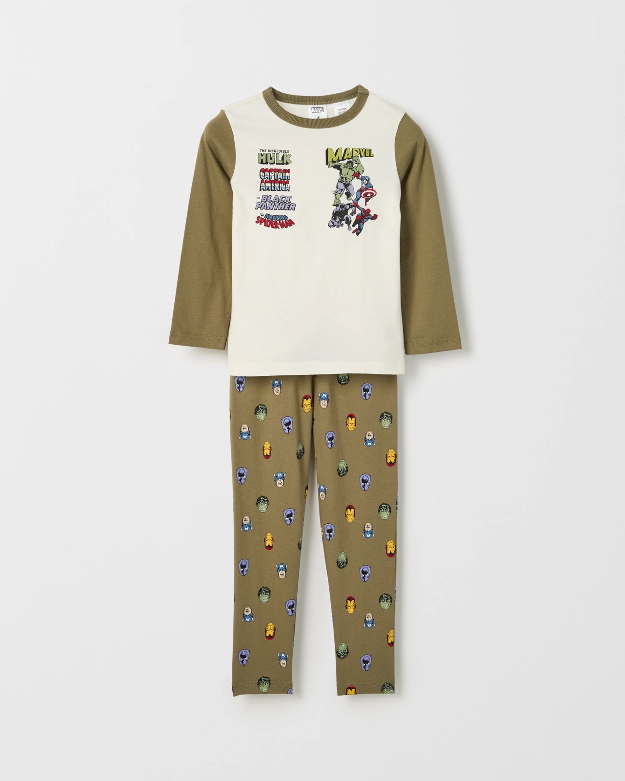Marvel Australian Cotton 2 Pack Younger Boys Pyjama Set 2 of 5
