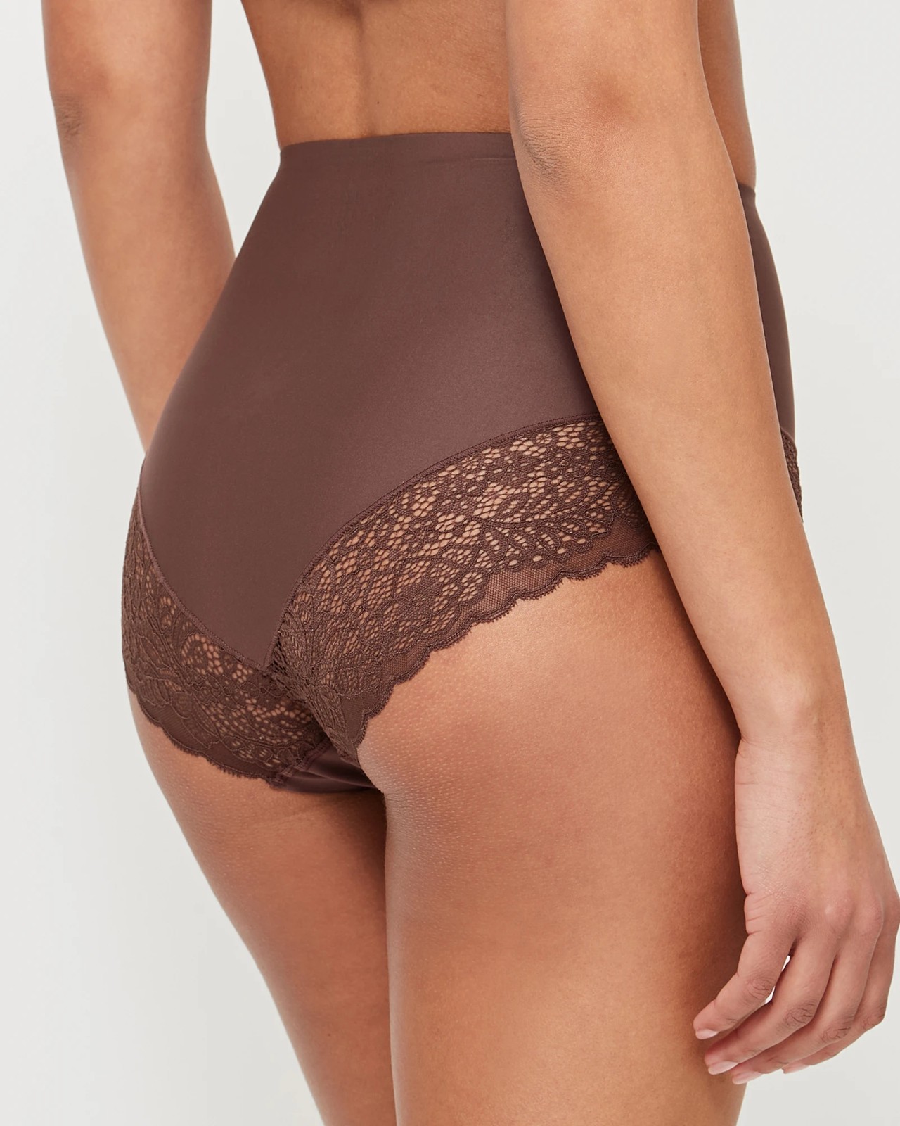 Bella Bonded Micro and Lace Full Briefs 3 of 3