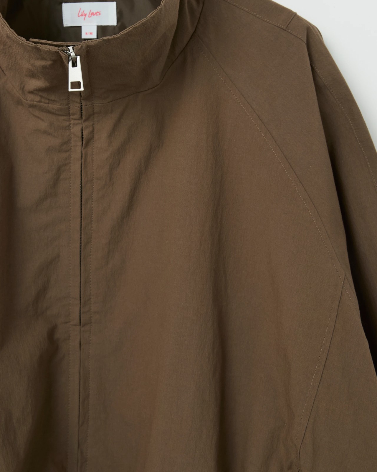 Lily Loves Australian Cotton Blend Parker Jacket - Dark Khaki 2 of 2