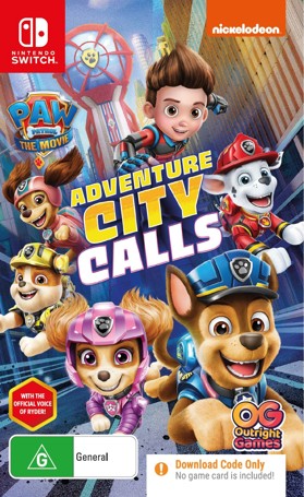PAW Patrol Adventure City Calls (Code In Box) - Nintendo Switch