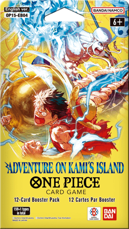 One Piece Trading Card Game Adventure on Kami's Island Booster Pack (OP15) - Assorted