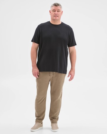 Plus Size Australian Cotton Blend Non Cuffed Trackpants