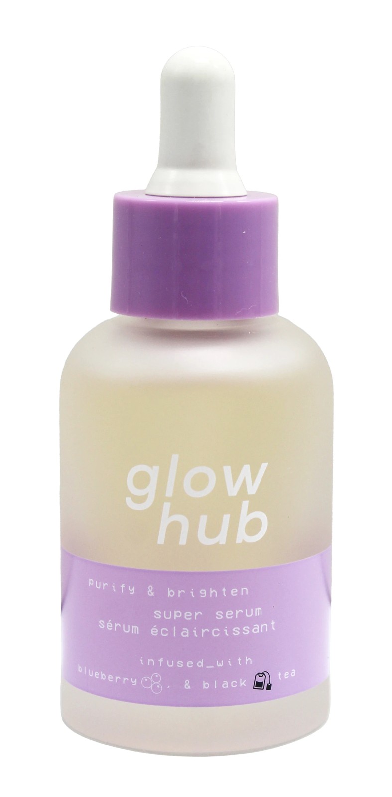 Glow Hub Purify & Brighten Super Serum 30ml - Salicylic Acid, Blueberry and Black Tea 2 of 3