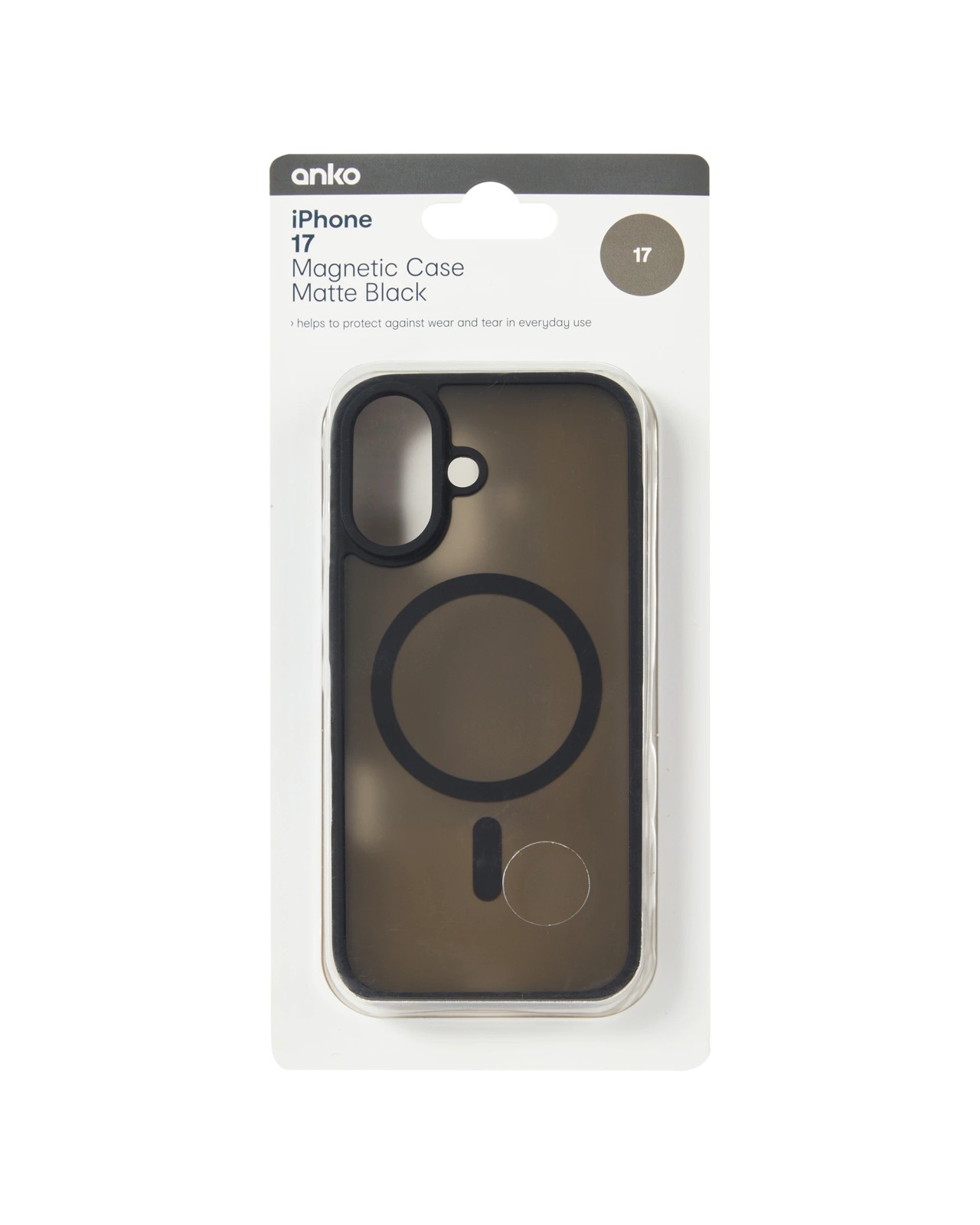 Anko iPhone 17 Magnetic Case - Matte Black 6 of 6